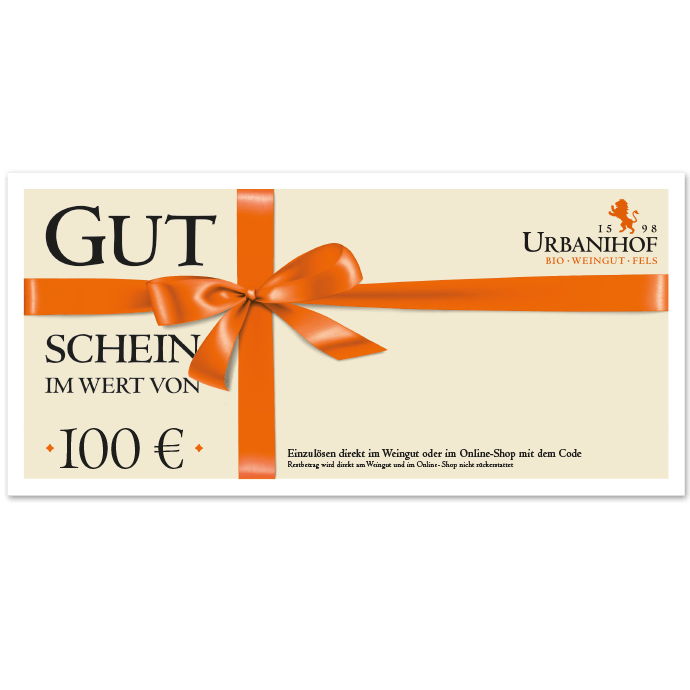 Urbanihof Gutschein 100€