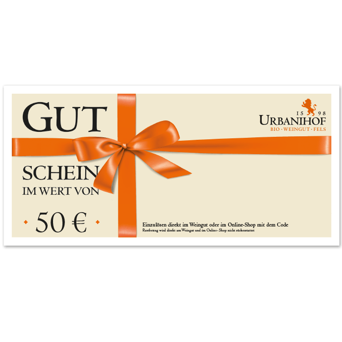 Urbanihof Gutschein 50€
